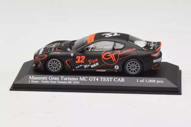Minichamps Maserati Granturismo Mc Gt4 Coupe N 32 Trofeo Granturismo Mc 2010 J.sicart 1:43 400101232